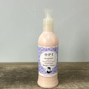 opi avojuice holly red hand & body lotion 8.5 oz New